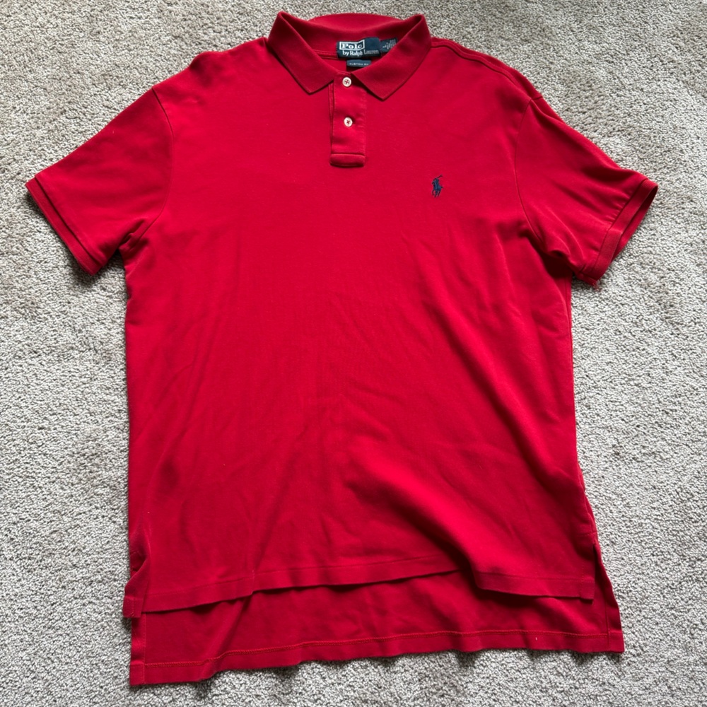 Polo by Ralph Lauren Classic Red Short-Sleeve Polo